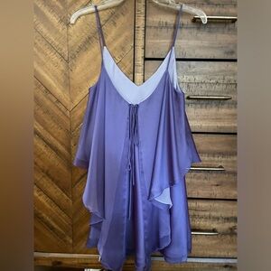 Alice + Olivia purple dress